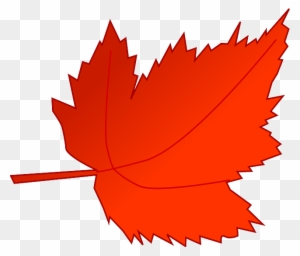 Autumn, Fall, Leaf, Red, Tree, Foliage, Greenery - Fall Leaf Clip Art