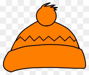 Orange Winter Hat Clip Art - Winter Hat Clip Art