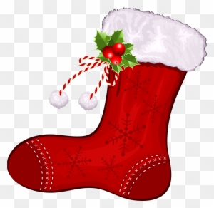 Mini Xmas Stocking - Christmas Stocking Clipart Free