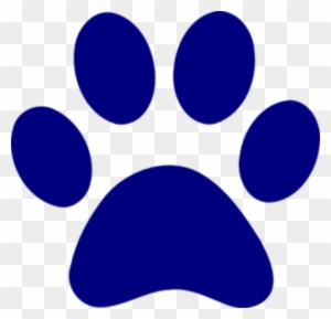 Blue Paw Print Logo - Paw Blue