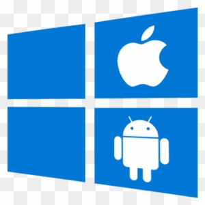 Ms Windows Clipart Windows App - Iphone Greater Than Android