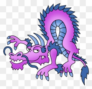Purple Dragon - Chinese Dragons For Kids