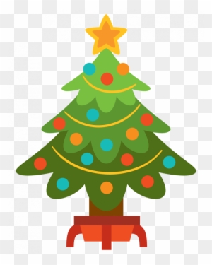 Free Christmas Border Clipart - Merry Christmas Tree Png