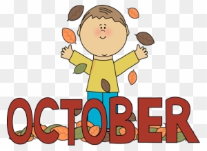 Free October Clip Art - Months Of The Year October