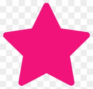 Pink Stars Clipart Pink Star Clip Art At Clker Vector - Pink Star Icon Png