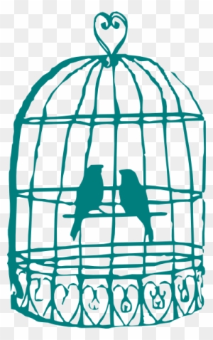 Birds In A Cage Clip Art Birds  Digital Download Instant Download Pastel Birds Clipart Birds In A Cage PNG File 300 dpi
