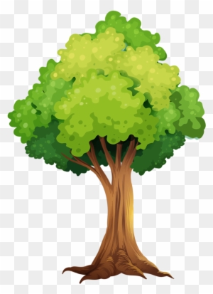 Tree Leavescub - Tree With Tree House Clip Art