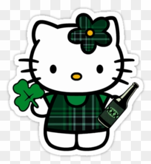 hello kitty st patrick day shirt