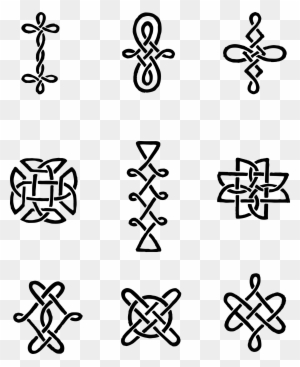 Royalty Free Images Vintage Celtic Knotwork Clip Art - Stock Illustration