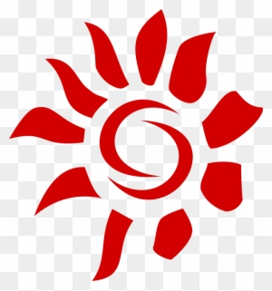 Sun Icon - Red Sun Clipart