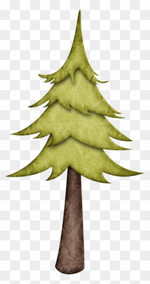 Jss Happycamper Pine Tree 3 - Camping Tree Clip Art