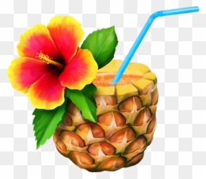 Cuisine Of Hawaii Hawaiian Clip Art - Hawaiian Pineapple Png