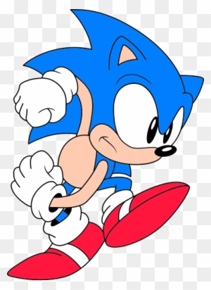 Sonic The Hedgehog Clipart Retro - Classic Sonic Svg