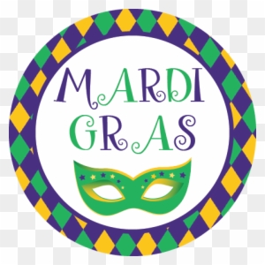 Mardi Gras Napkin Knot - Mardi Gras