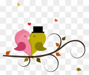 Love Birds Clipart Image - Love Birds Cartoons