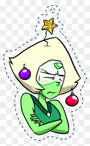 Christmas Light Clipart Transparent Background - Steven Universe Peridot Christmas Tree