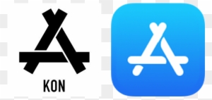 Kon Logo Vs - Apple App Store Logo