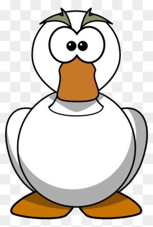 Goose Cartoon Free Cliparts That You Can Download To - Cartoon Duck Big Eyes