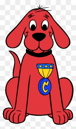 Characters Welcome Door Decor - Clifford The Big Red Dog Clipart