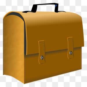 Leather Suitcase Png Images - Business Bag Clip Art