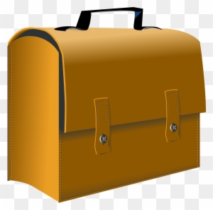 Suitcase Clipart Animated - Business Bag Clip Art