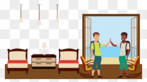 Travel World Making For Exciting Stay-cations - Share A Room Clipart