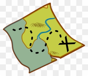 Pirate Treasure Map Clipart Free Images - Treasure Map Clip Art