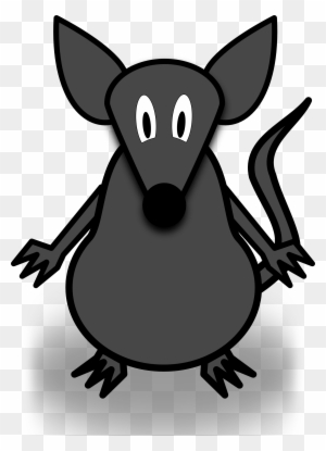 Mice Clipart Tikus - Cartoon Mouse Wall Clock