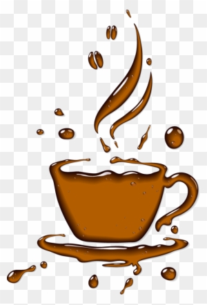 Splash Coffee Cups - Download Vector Coffee Png