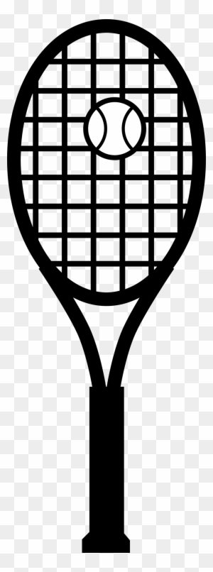 Tennis Racquet And Ball - Tennis Racket Clip Art