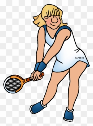 Famous People From Florida Chris Evert - Tennis Clipart Martin