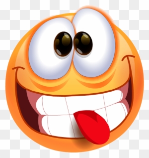 Pix For Tongue Smiley Face - Funny Smiley Png - Free Transparent PNG  Clipart Images Download