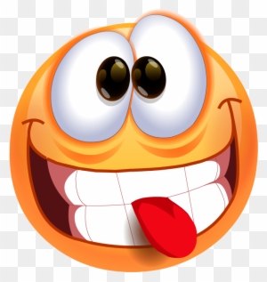 Pix For Tongue Smiley Face - Funny Smiley Png