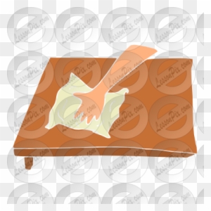 Clean The Table Clipart - Wiping Tables Clipart