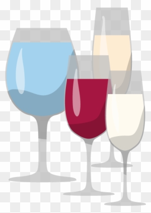 Glasses, Left To Right - Wine Glass