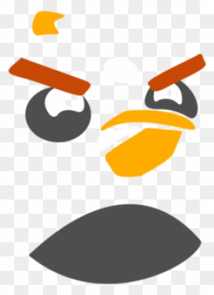 Angry Birds Shirt - Angry Bird Bomb Face - Free Transparent PNG Clipart ...