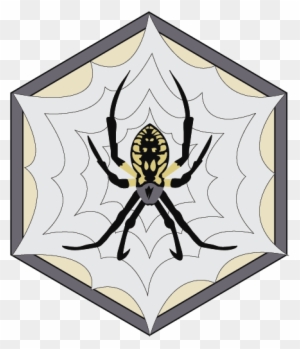 Arachnid Clipart Spider Body - Spider Web