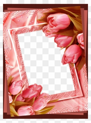 Flower Photo Frames - Nice Heart Photo Frames For Editing