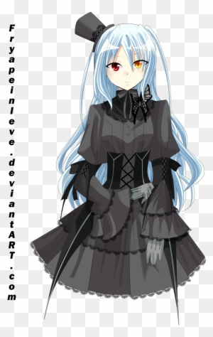 anime goth outfit