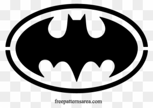 Batman Stencil - Batman Symbol Clipart