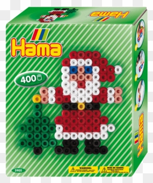 It Fits In A Stocking, Finishes Off A Present And Keeps - Hama Father Christmas Pocket Gift Set