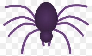 Arachnid Clipart Purple Spider - Purple Spider Transparent