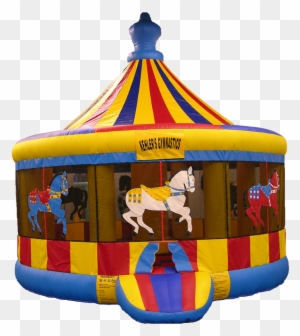 Picture - Carousel Bounce House For Sale