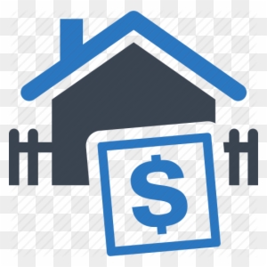 Image result for house dollar sign icon blue