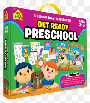 Get Ready Preschool Learning Set Makes Learning Essentials - School Zone Get Ready Preschool