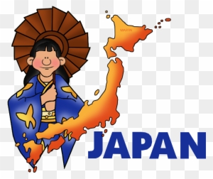 Japan Clip Art By Phillip Martin - Clipart Map Of Japan