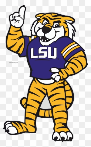 One Lsu Tigger Clipart Png Image Download - Lsu Mike The Tiger Logo