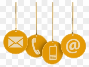 Contact - Telephone Email And Text - Free Transparent PNG Clipart ...