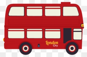 London Double-decker Bus Illustration - Double Decker Bus Png
