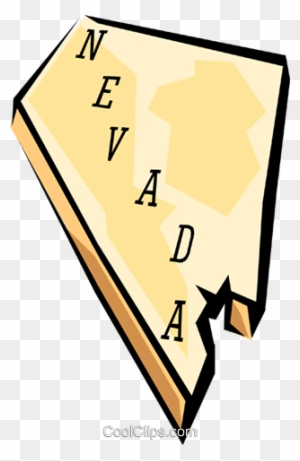 Nevada Clipart Vector - Nevada State Map Clip Art